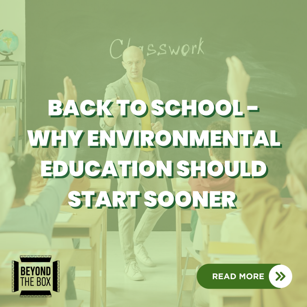 why environmental education should start sooner